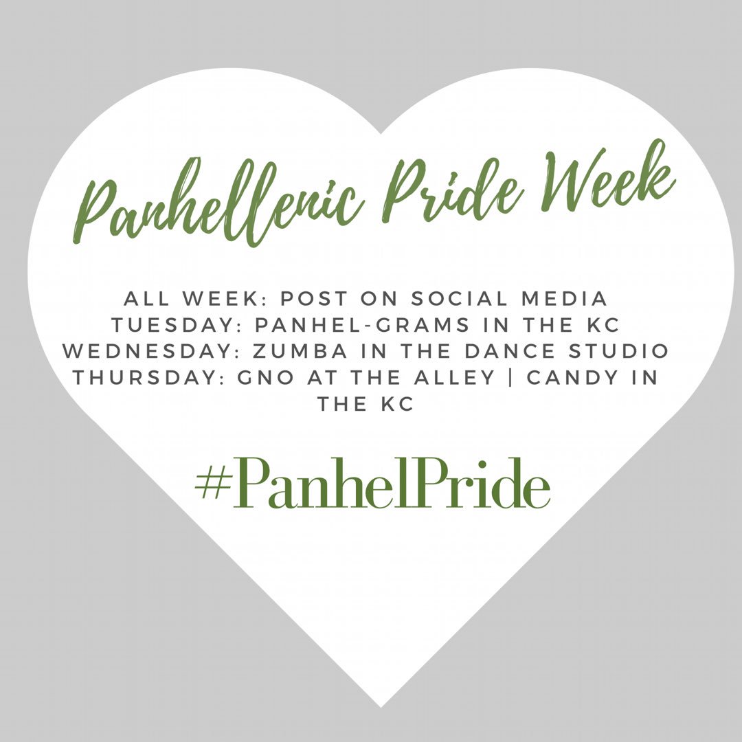 albionpanhel's tweet photo. Happy #PanhellenicPrideWeek! Check out the schedule to celebrate this week with us #NoMatterTheLetter https://t.co/8885TYhnMJ