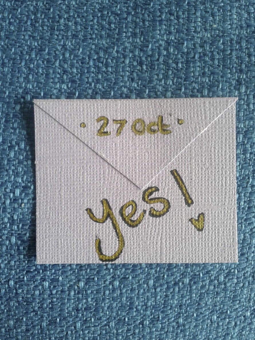 ywspeakout's tweet photo. Your beautiful YES vote will look SO much better in the post box! Get it in. 4 days left #voteyes #marriageequality #quickquickquick #check https://t.co/tnV8cRDbTB