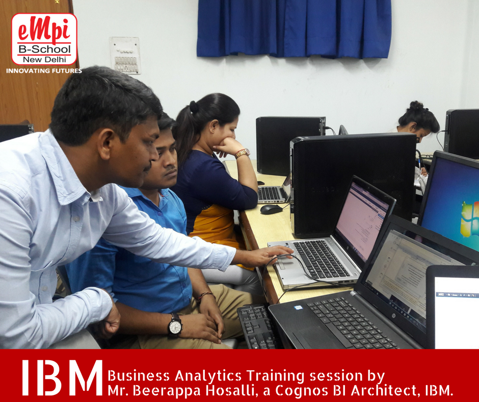 empi_BSchool's tweet photo. #BeerappaHosalli, a #Cognos #BIArchitect in @IBM #SoftwareLab Sevices for #Predictive and #BI, took the #training session @OfficialEMPI. https://t.co/iJYihAoT3v