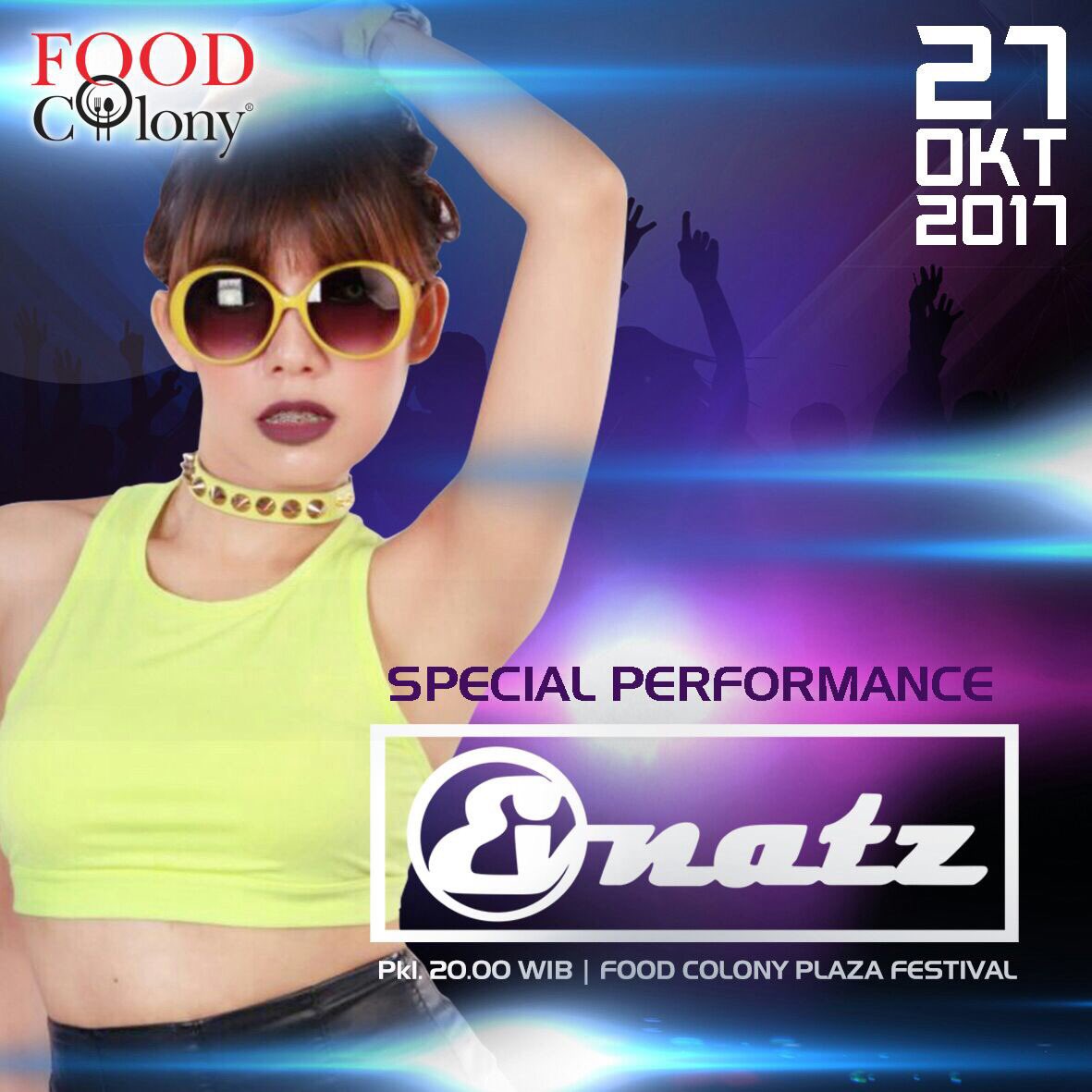djevnatz's tweet photo. next event 27/10/17 @food_colony plaza festival kuningan https://t.co/SsUtBZh02j