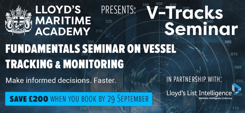maritime_hub's tweet photo. If you're in LONDON 5-6 Dec &amp; interested in #smartports #shippingdata then take a look at this #vtracks https://t.co/JNpIGWCQHA https://t.co/1MUHpJRkgb