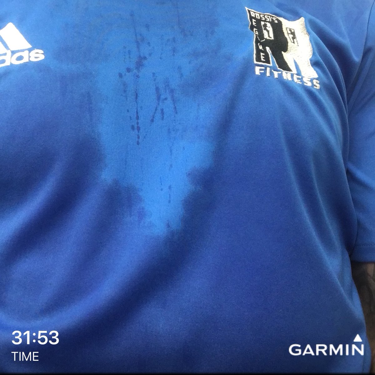 rossi8_79's tweet photo. #beatyesterday #garmin horrible Hiit30 session this morning with the gang #JoinTheRegime https://t.co/k5KfaIaKaV