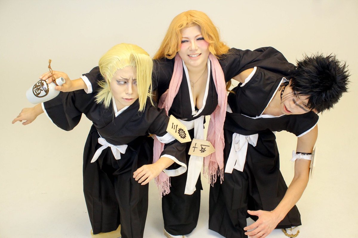 慧 Sur Twitter コスプレ注意 Bleach 乱菊 次の店行くわよ 吉良 松本さん 飲みすぎですよ 乱菊 文句ある 修兵も行くわよ 檜佐木 いや 俺は っ 吉良 紅峰アキラさん Akamine0815 檜佐木 たくまさん Inatakumatter 写真 日本丸さん