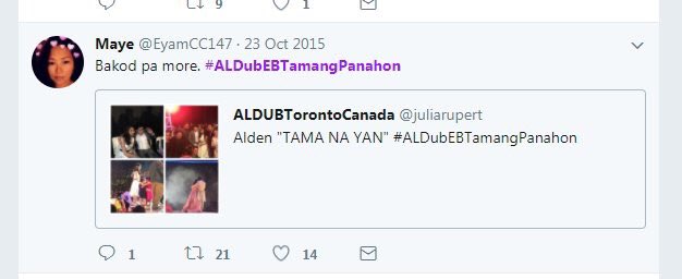 aurorabmunchkin's tweet photo. I could not believe this!!!! 😱

#ALDUB2ndTPAnniversary https://t.co/X6PupJfZO6