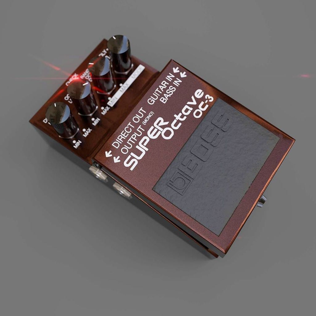 Pixel_Wave's tweet photo. @bossfx_us #oc3 #superoctave pedal #3DRendering. 3D is a great way to present product visualizations to clients.
See it from every angle, … https://t.co/DNpRvzCO3G