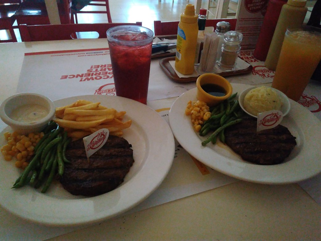 blacksepiroth's tweet photo. yey carnivore time! tuesday combo 2 buddy's special only @steakholycow  #campbintaro https://t.co/mdpKf6spyk