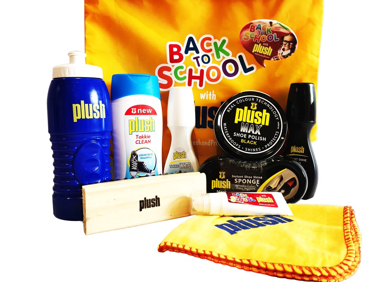 SAMedia_Digital's tweet photo. Arrived on our editor’s desk. 
A wide range of quality and affordable shoe care products from @Plush_ZA 
#RefreshandProtect #Retail #School https://t.co/IDyetLx490