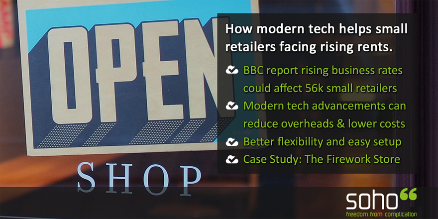 soho66's tweet photo. How technology advancements can help small retailers facing rising business rates reduce overheads + more: https://t.co/3tYk5Wz8oL #ukbiz https://t.co/YI03cktlNX