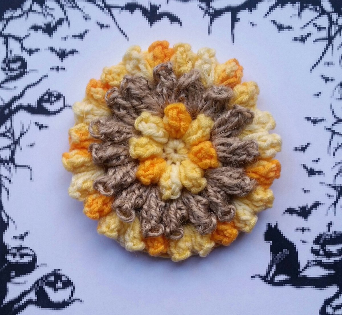 FDE_tweet's tweet photo. 🎃Happy Halloween🎃
#crochetsponge #jute #cotton #yellow #mediumsoft #bathpouf #finestdecorelements #tamborēšana #крючком #вязание #мочалки https://t.co/NwrHg2RFUt