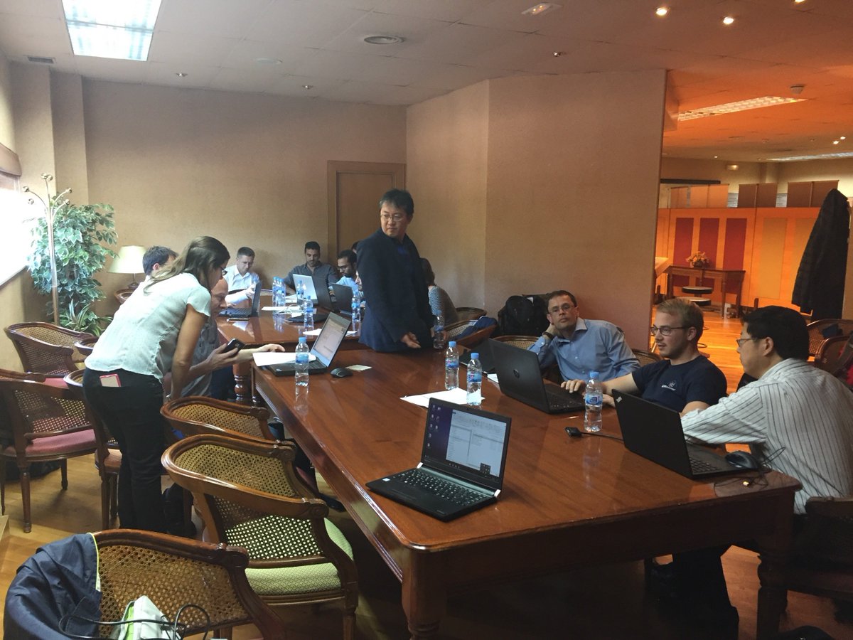 acrossing_itn's tweet photo. ACROSSING mid-term review meeting is on going:) https://t.co/9mncjShea4
