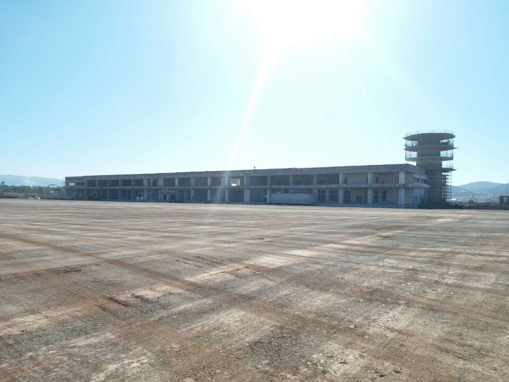 Kahramanmaraş Havalimanı inşaatının yapımı hızla devam ediyor 29 Mart 2024