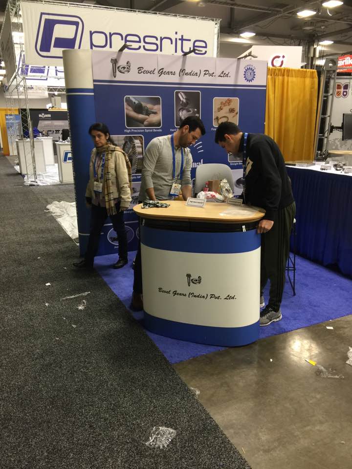BevelGearsIndia's tweet photo. @BevelGearsIndia 's booth at #GearExpo is getting ready for opening day on October 24!
Booth 1200
#GearExpo2017 https://t.co/Wl9BRtiwm8