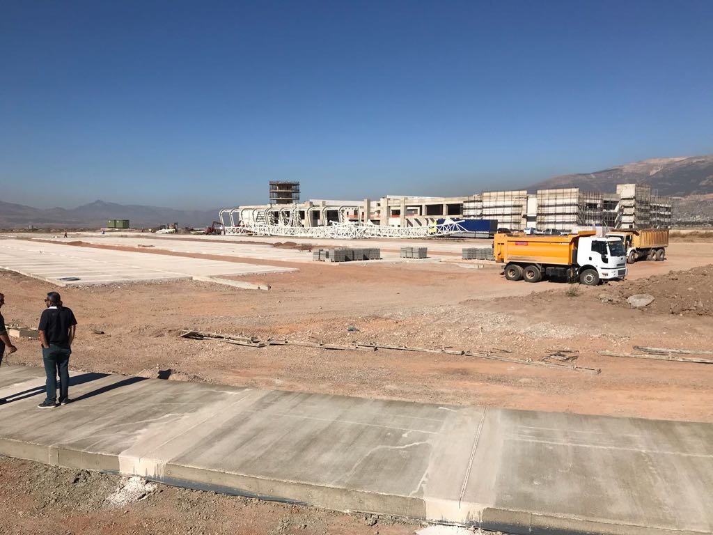 Kahramanmaraş Havalimanı inşaatının yapımı hızla devam ediyor 9 Kahramanmaraş Havalimanı inşaatının yapımı hızla devam ediyor 4 Nisan 2026