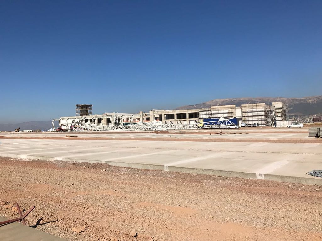 Kahramanmaraş Havalimanı inşaatının yapımı hızla devam ediyor 10 Kahramanmaraş Havalimanı inşaatının yapımı hızla devam ediyor 4 Nisan 2026