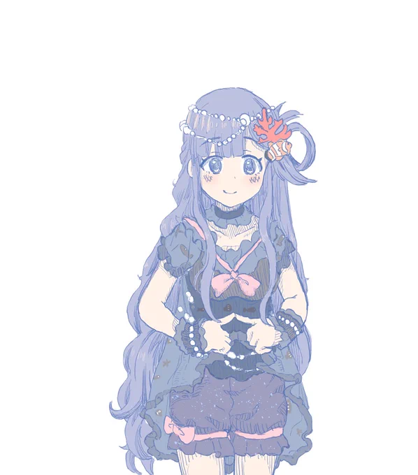 浅利七海ちゃんのこの衣装が大好きなんだらくがき