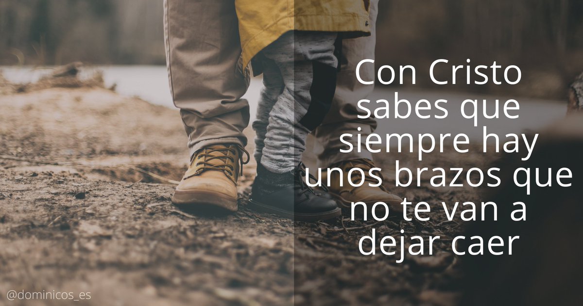 dominicos_es's tweet photo. Con Cristo sabes que siempre hay unos brazos que no te van a dejar caer #RetoDelAmor #DominicasLerma https://t.co/XZKzQdgrRd https://t.co/enQiaiFdnq