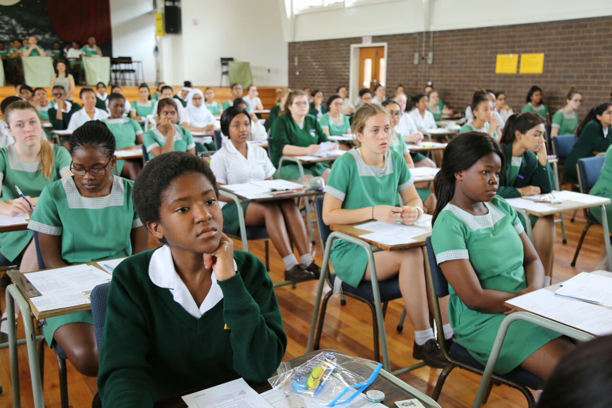 DBE_KZN's tweet photo. MEC and HoD visit Pietermaritzburg Girls High. #examinationmonitoring https://t.co/Kxti52HxDb