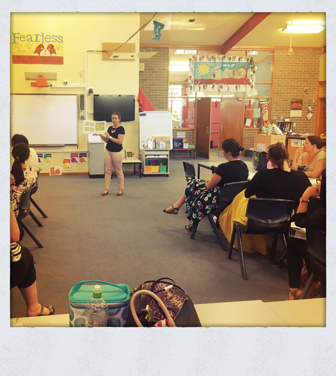 TPL on using Drama as a Pedagogy #lifelonglearners Thanks Miss Getley and @ashley_pylyp for sharing teaching strategies!