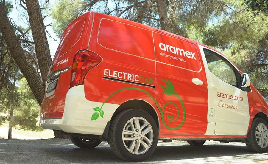 ArabSust's tweet photo. .@Aramex adds 10 electric vehicles to its fleet in Amman, planning to roll out more over the next year. Read more on https://t.co/dZ3a2ISiAF https://t.co/efzsgXx2Ma