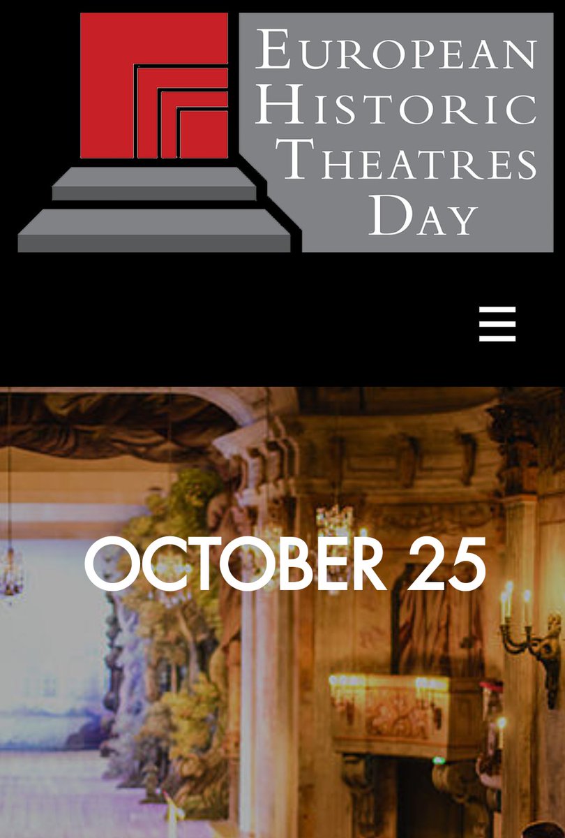 visittheatres's tweet photo. Just one more sleep till #European #HistoricTheatresDay.
Post a photo, attend an event, do a tour! 
#visitTheatres

p.s it's tomorrow 25 Oct https://t.co/OMCAEMsMKC