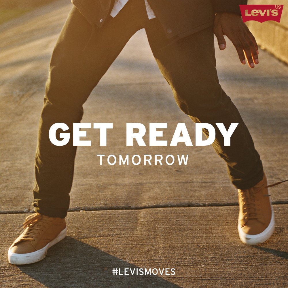 Studio_88's tweet photo. Get ready, its here. @LevistraussSA coming tomorrow @Studio_88 #LevisMoves #LevisCircles https://t.co/g9avhEN7GB