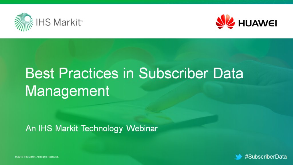 ihs4techevents's tweet image. Learn how to unlock the value of #subscriberdata to better serve customers: ihsmark.it/qXXk30fqTKj. @HuaweiCloudCore @sarah_wallace