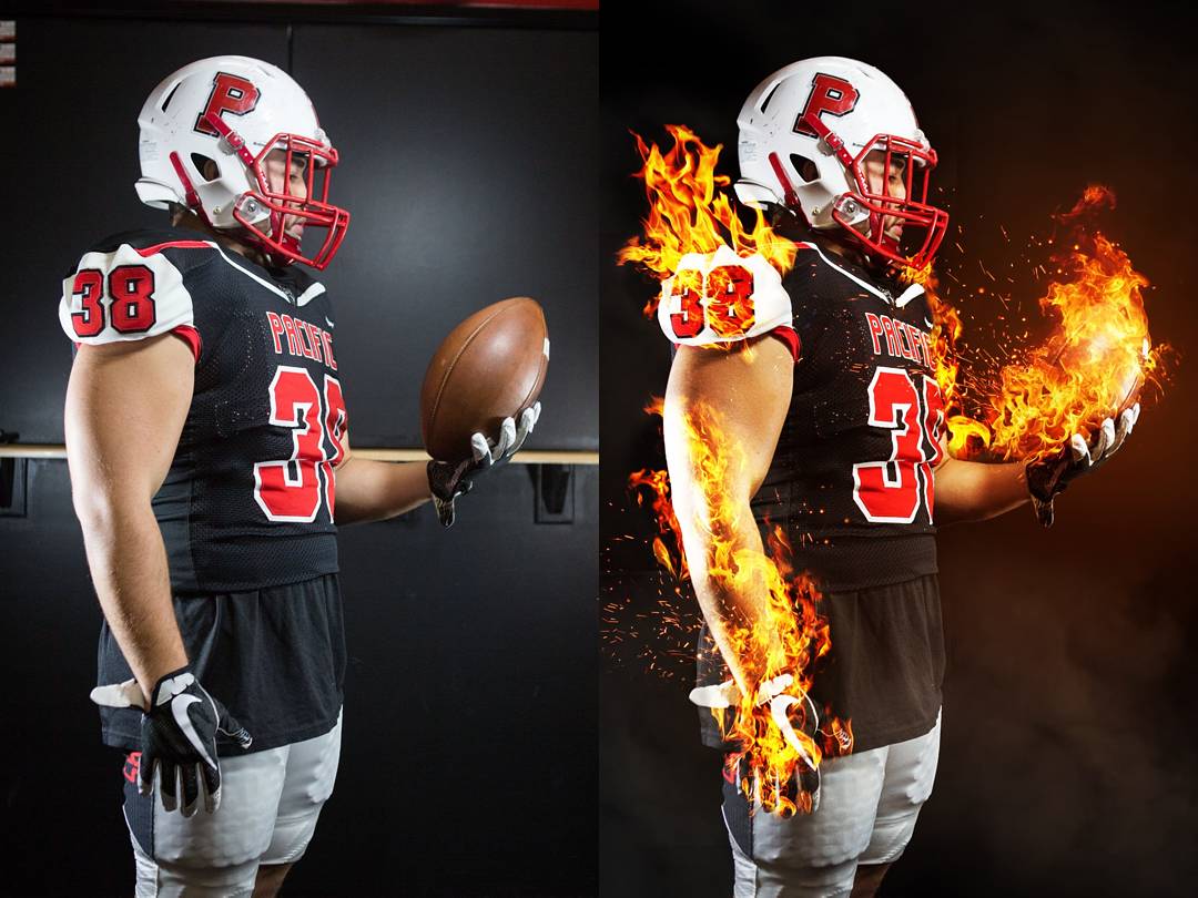 TylerKanoa's tweet photo. Another Before and After edit @Boxer_Football 

#goboxers https://t.co/XJvp8U6O1m