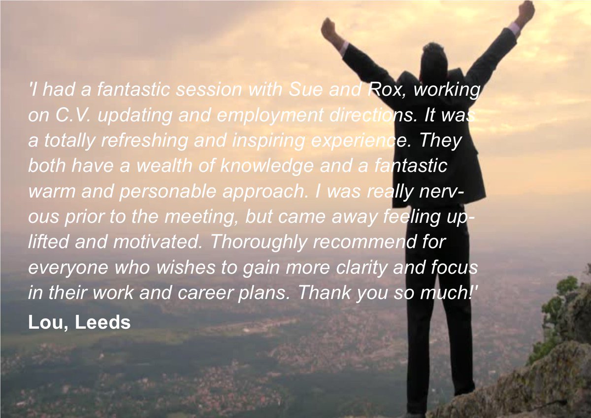 CatchCIC's tweet image. Awesome feedback from Lou, a highly qualified Clinical Teaching professional at a career crossroads. #careermanagement