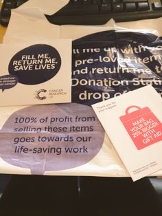 CRUKMuswellHill's tweet photo. This #charitytuesday why not drop a bag of donations off to your local #cruk shop. #giftaid 🛍 https://t.co/DTOuj56stA