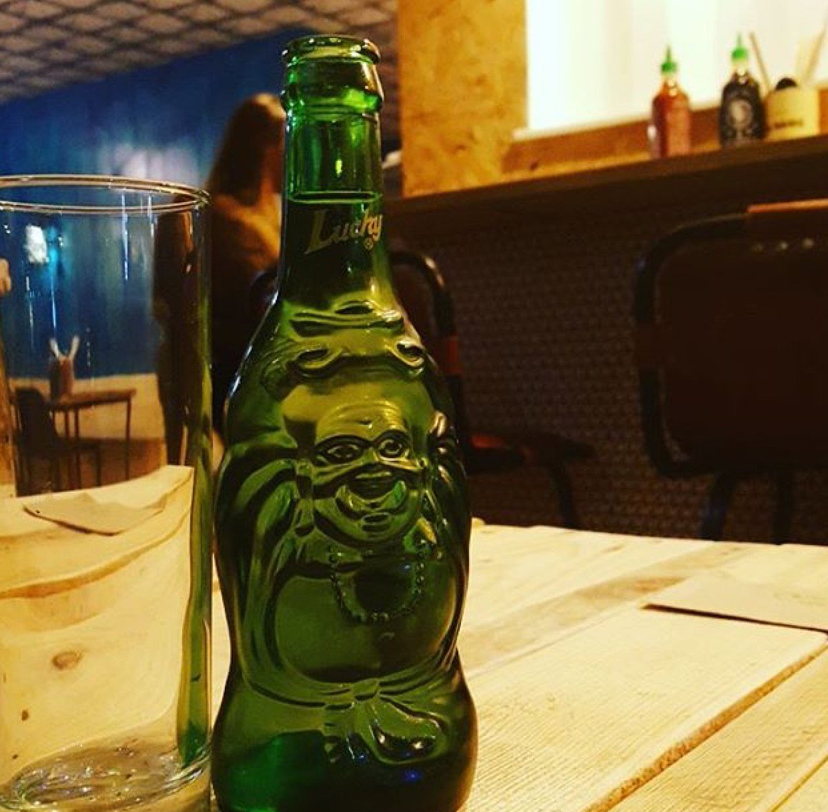 BangBangHawker's tweet photo. Buddha knows best. Drink beer, he says. https://t.co/JBN4ZgurqK