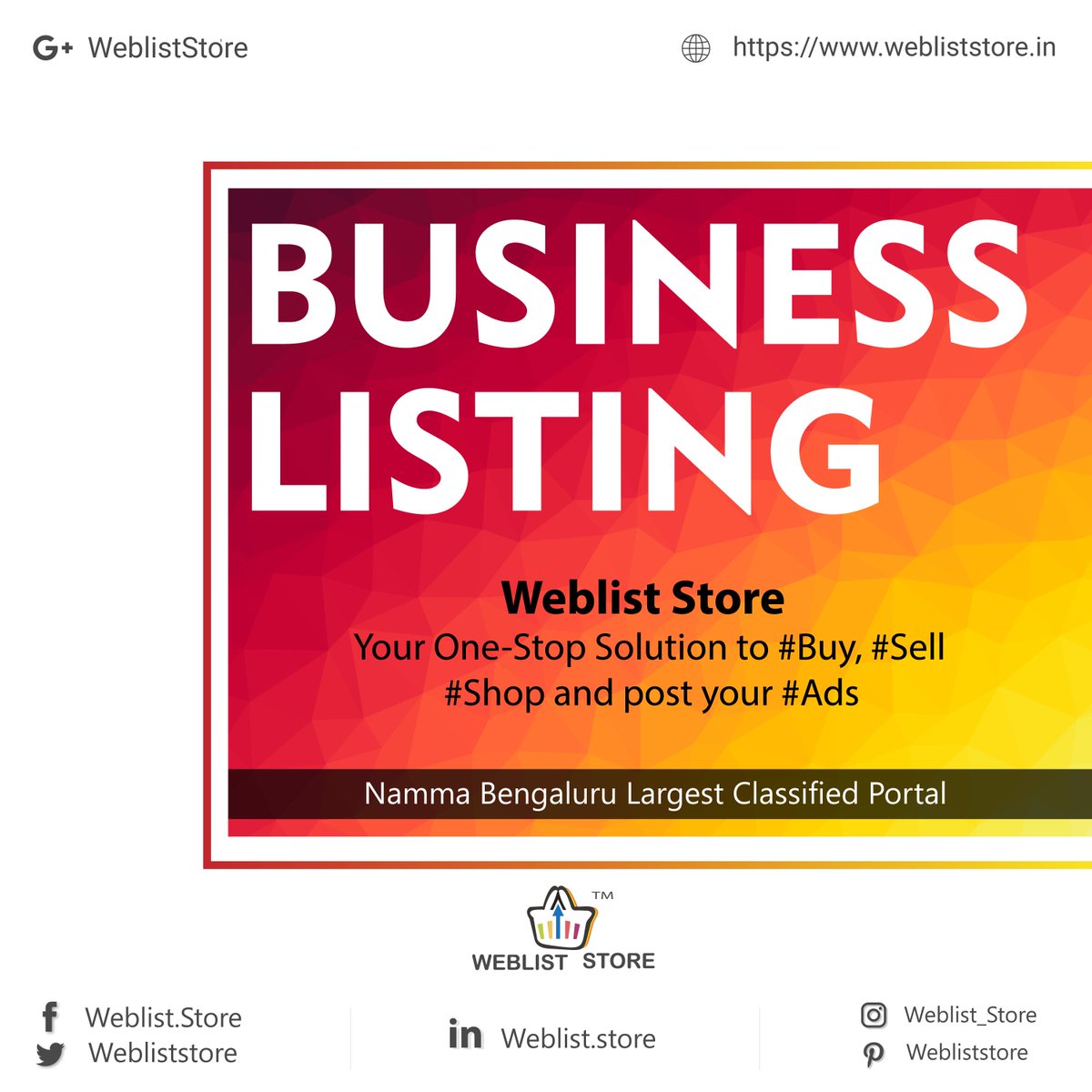 webliststore's tweet photo. #Enhance your #Local visibility, list your #Business with #WeblistStore... https://t.co/P1VnwLBt5E https://t.co/FL9lT3YDr6