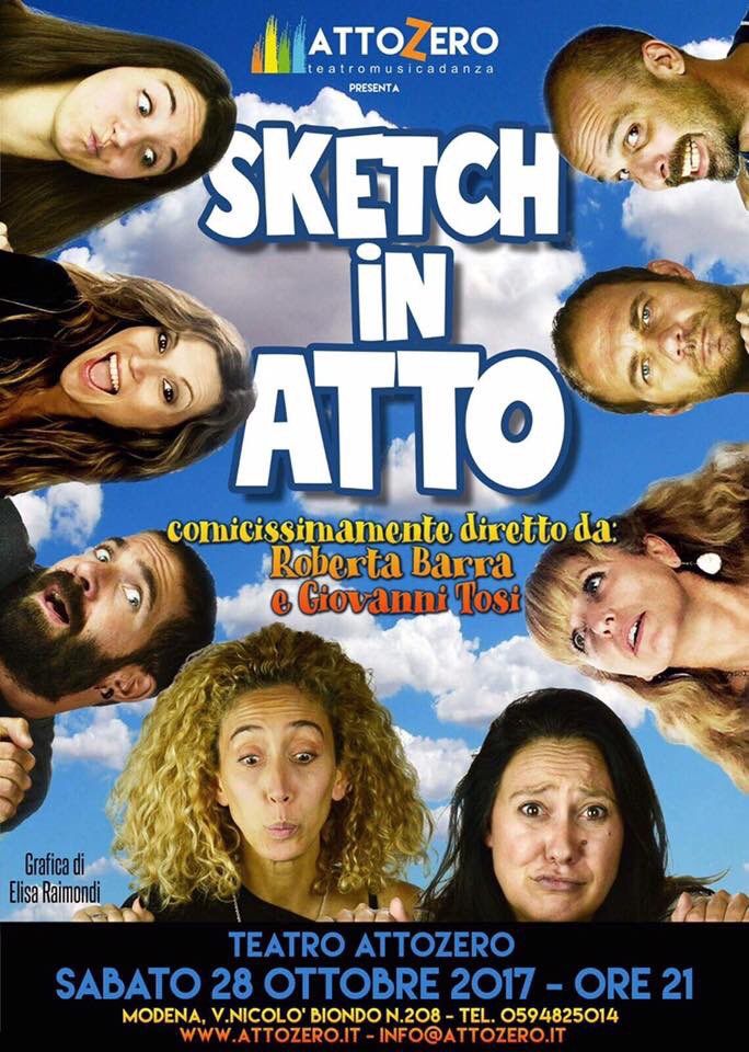 atto_zero's tweet image. #sabato 28 ottobre
Sketch In Atto

#risate assicurate con i più divertenti sketch televisivi e teatrali

#attozero #Modena #weekends