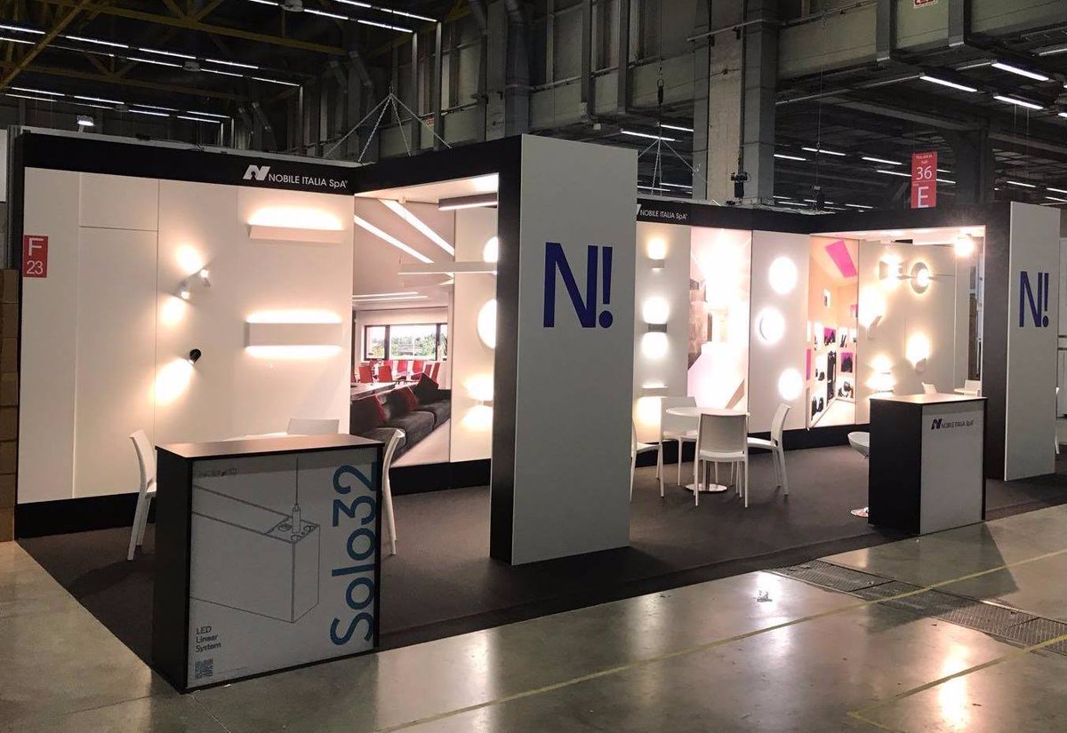 idee_progetti's tweet photo. Stand Nobile 
Exhibition: Meet 2017 https://t.co/yjWw1mdorK