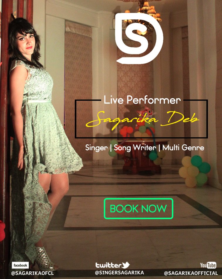 SingerSagarika's tweet photo. The Heart Throb #Singer #SagarikaDeb Is Available For #NewYear Bookings!
Call TODAY at 9837183456
#SingerInDelhi #MultiGenreSinger https://t.co/KnjHUkQz7c