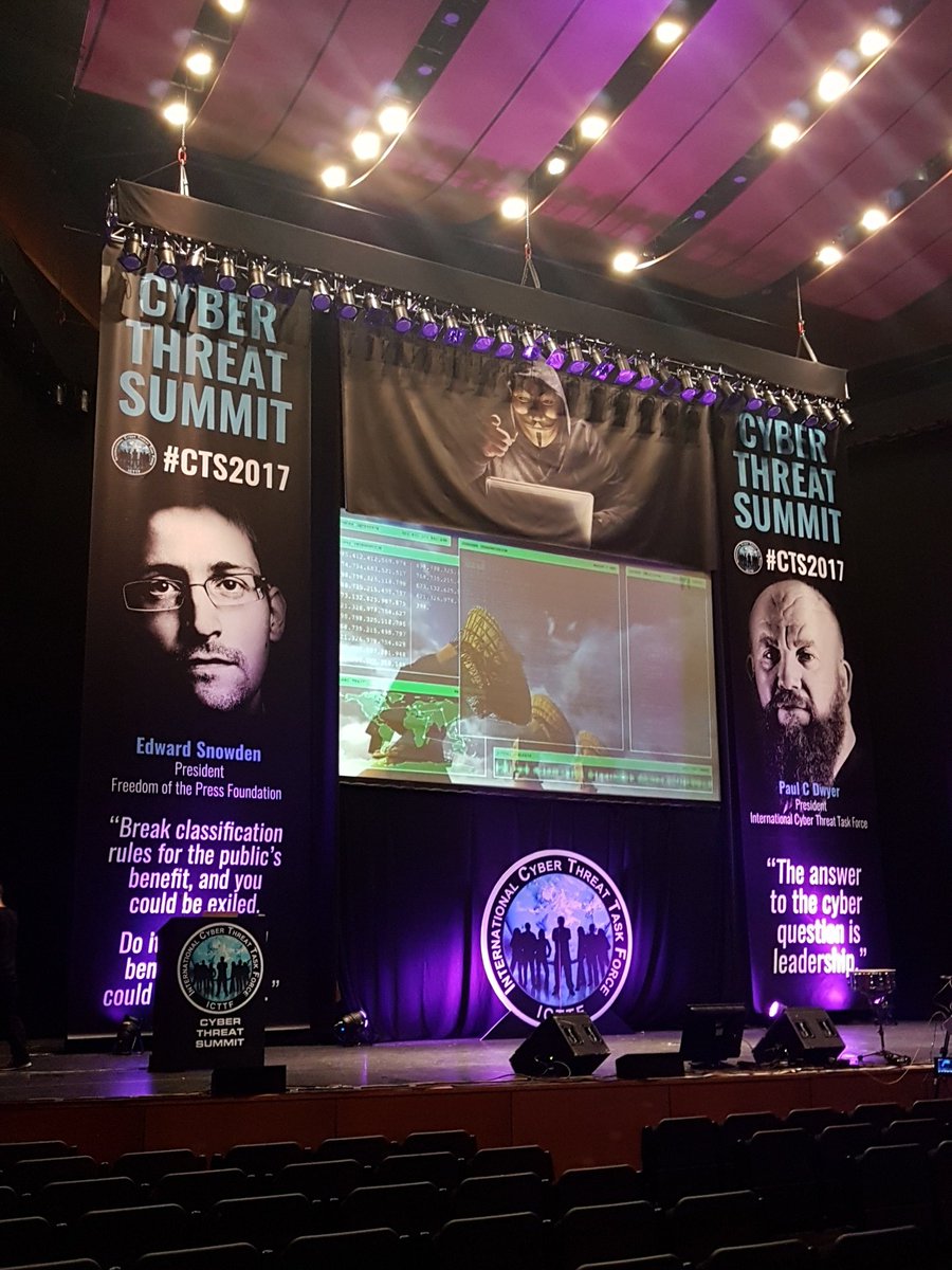 aashaypab's tweet photo. Cyber Threat SUMMIT @IC4 @icttf https://t.co/ulFljIAoVm