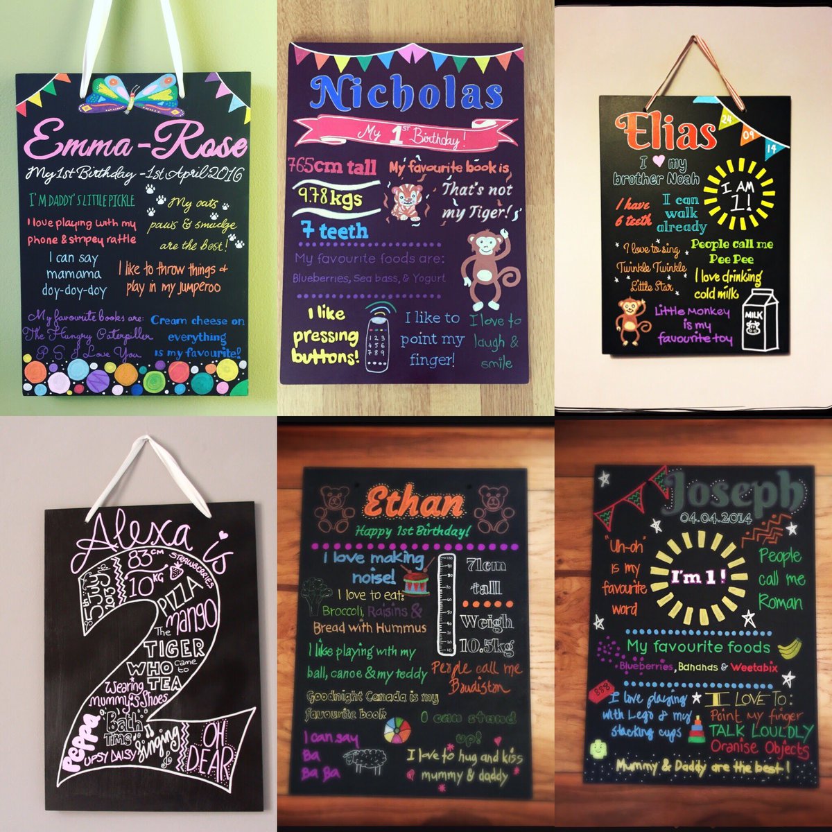 For those important milestones for your baby. #birthday #chalkbaords and #prints available to order. #handmade