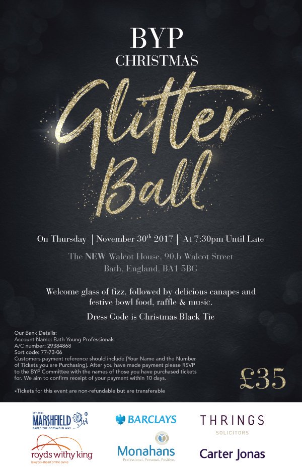 Who is coming to our #Christmas party? spread the word! #Bath #youngprofessionals <a href="/ThringsLaw/">Thrings Solicitors</a> <a href="/MarshBakery/">Marshfield Bakery</a> @RoydsWithyKing @MonahansAccount