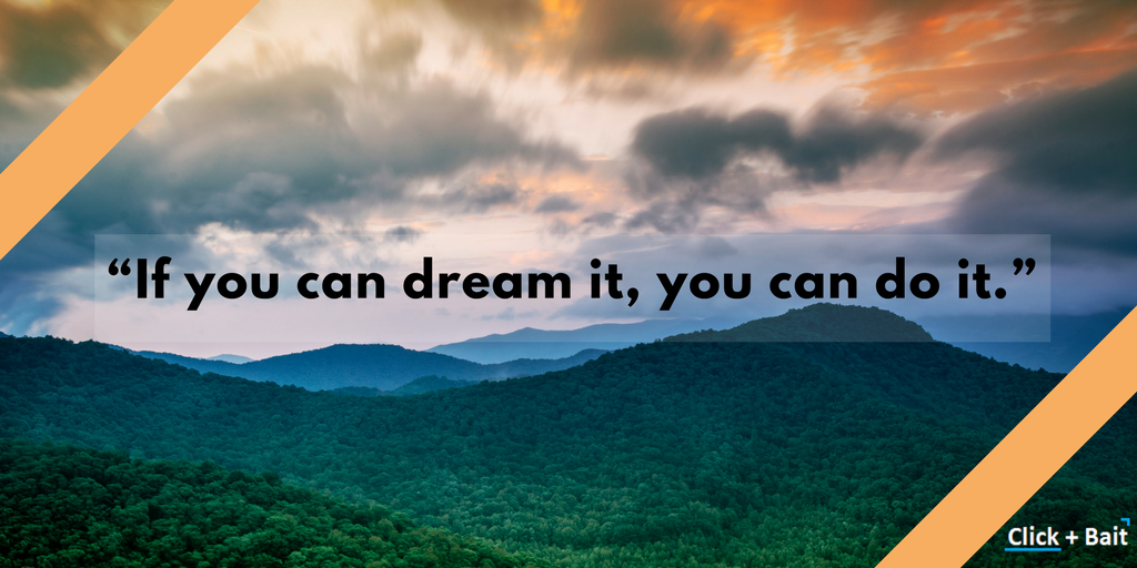 MyClickBait_'s tweet photo. “If you can dream it, you can do it.”
#clickandbait #digitalmarketing #digitalmarketingtraining
#digitalmarketingservices https://t.co/lRnTF9Zzgj