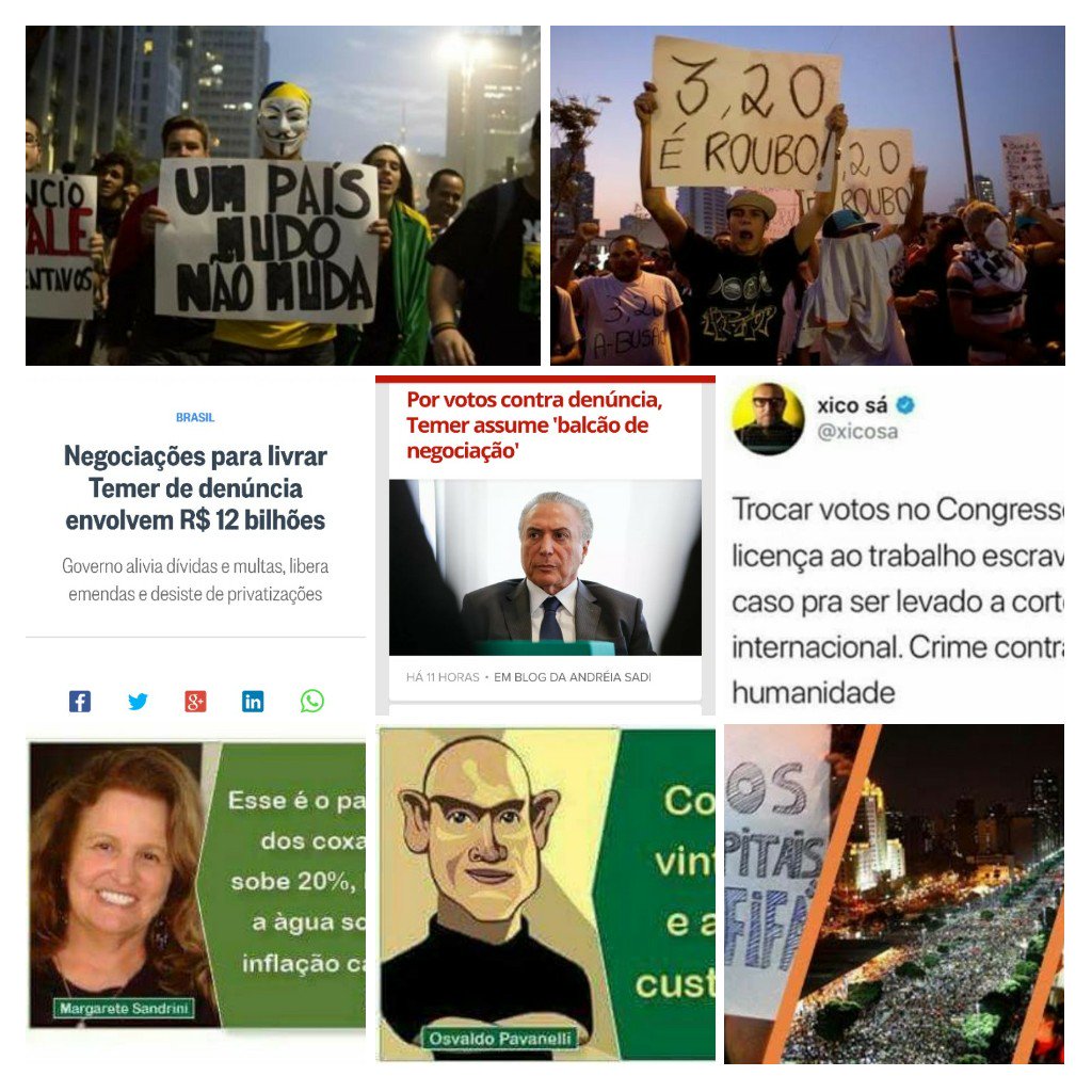 ApaixonadaLA's tweet photo. Tudo começou em 2013 com a manifestação dos 0,20; veio o golpe, o caos, e os manifestantes dos 0,20 centavos e sumiram. Cadê a indignação? https://t.co/s6ku8xns9y