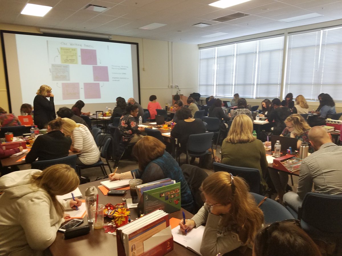 CCSDTitleONE's tweet photo. Title I coaches are writers #CCSDTitleOne https://t.co/M3xluRN49J