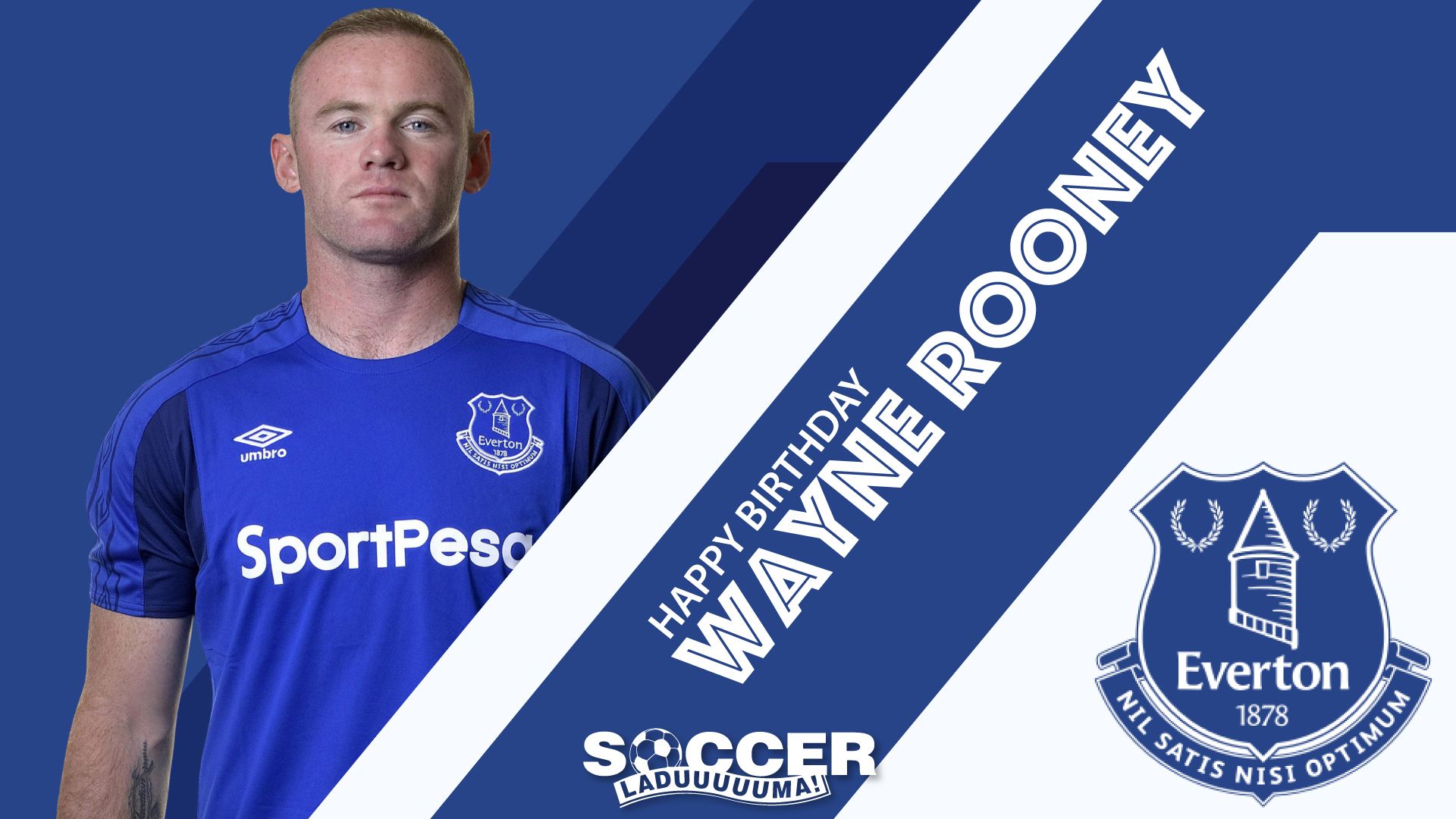 Join us as we wish Everton s Wayne Rooney a very Happy Birthday. He turns 32 today! 