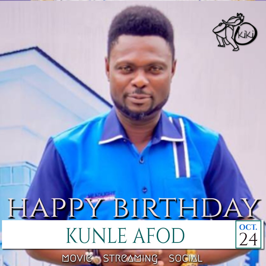 Happy birthday to the talented <a href="/kunleafod/">kunle afod</a> 
#okikiapp #nollywood