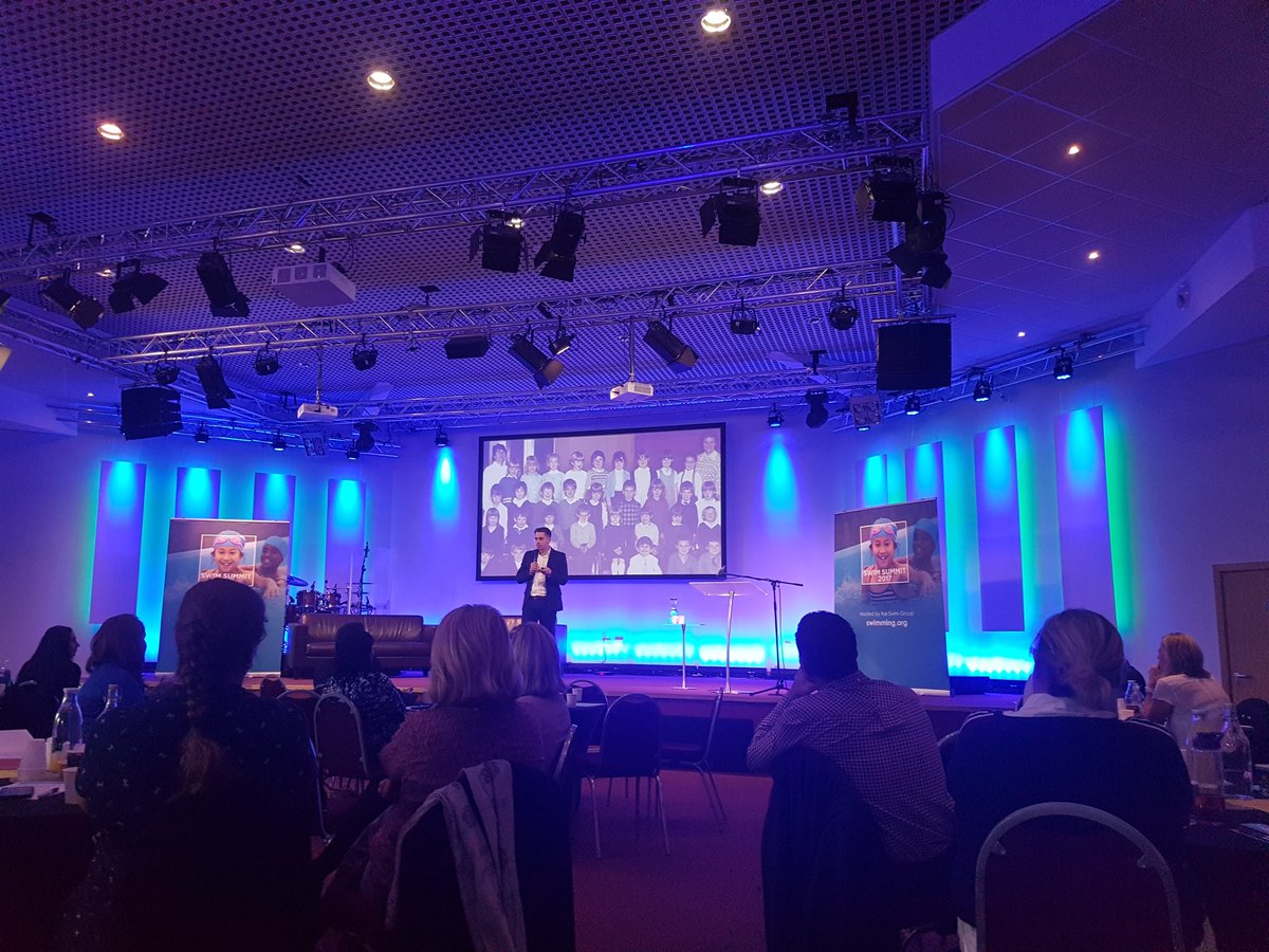 ACswim's tweet photo. @whitehead_adam great talk about about swimming from School to Olympics #hewillnevermakeit #SwimSummit https://t.co/FzzG92NSWw