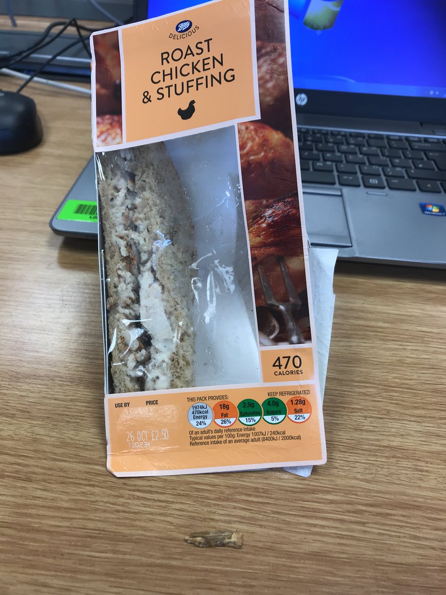 JimmyBurraway's tweet photo. Hi @BootsUK. I’ve found a wood chip in my sandwich today- any advise on where and how to escalate this?? https://t.co/pGolcJ2yXH