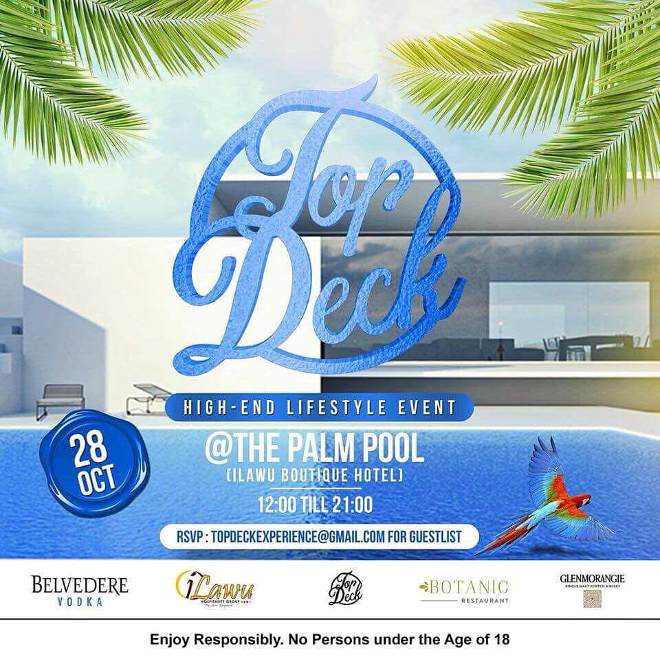 PMBGigGuide's tweet photo. #TopDeck #A High End Lifestyle event #palmpool @Botanic.Resturant..Good music.Beautiful people https://t.co/N1XN6Q5i6o
