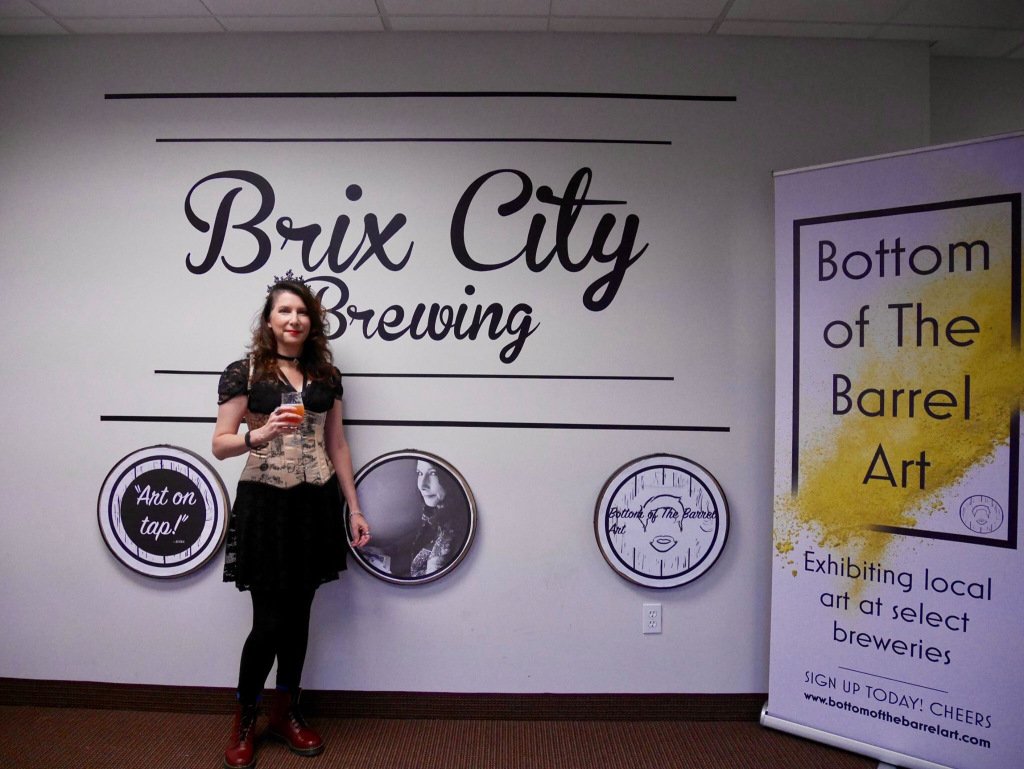 Ritaflo's tweet photo. Art Show at Brix City Brewing https://t.co/rcbEFpzInV https://t.co/CNifumUpjM