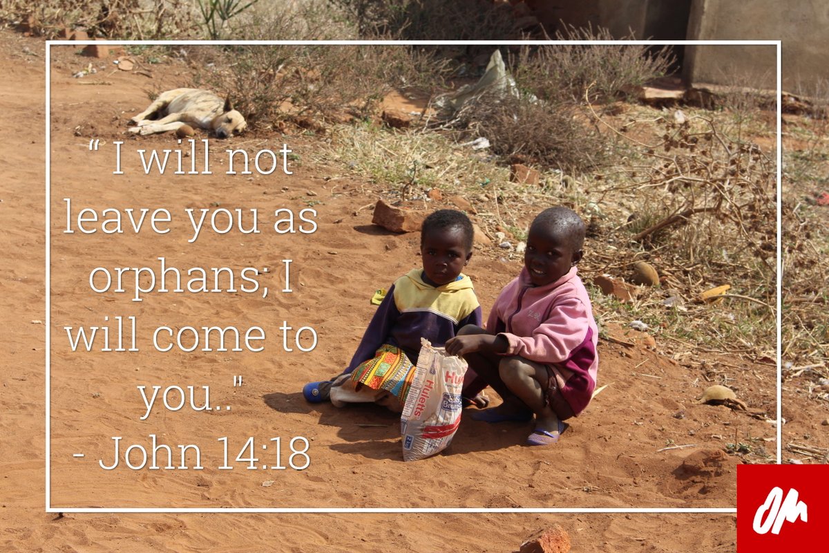 OMZimbabwe's tweet photo. "I will not leave you as orphans; I will come to you." - Jesus #transformationtuesday #omafrica #ominternational #omprayer #omzimbabwe https://t.co/EECbapXdF4