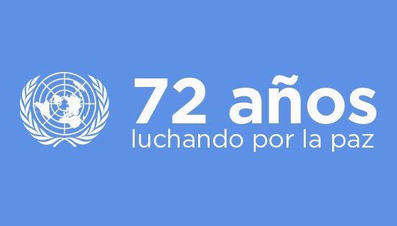 #DíaDeLaONU Celebramos el aniversario de la entrada en vigor de la Carta de las Naciones Unidas en 1945
