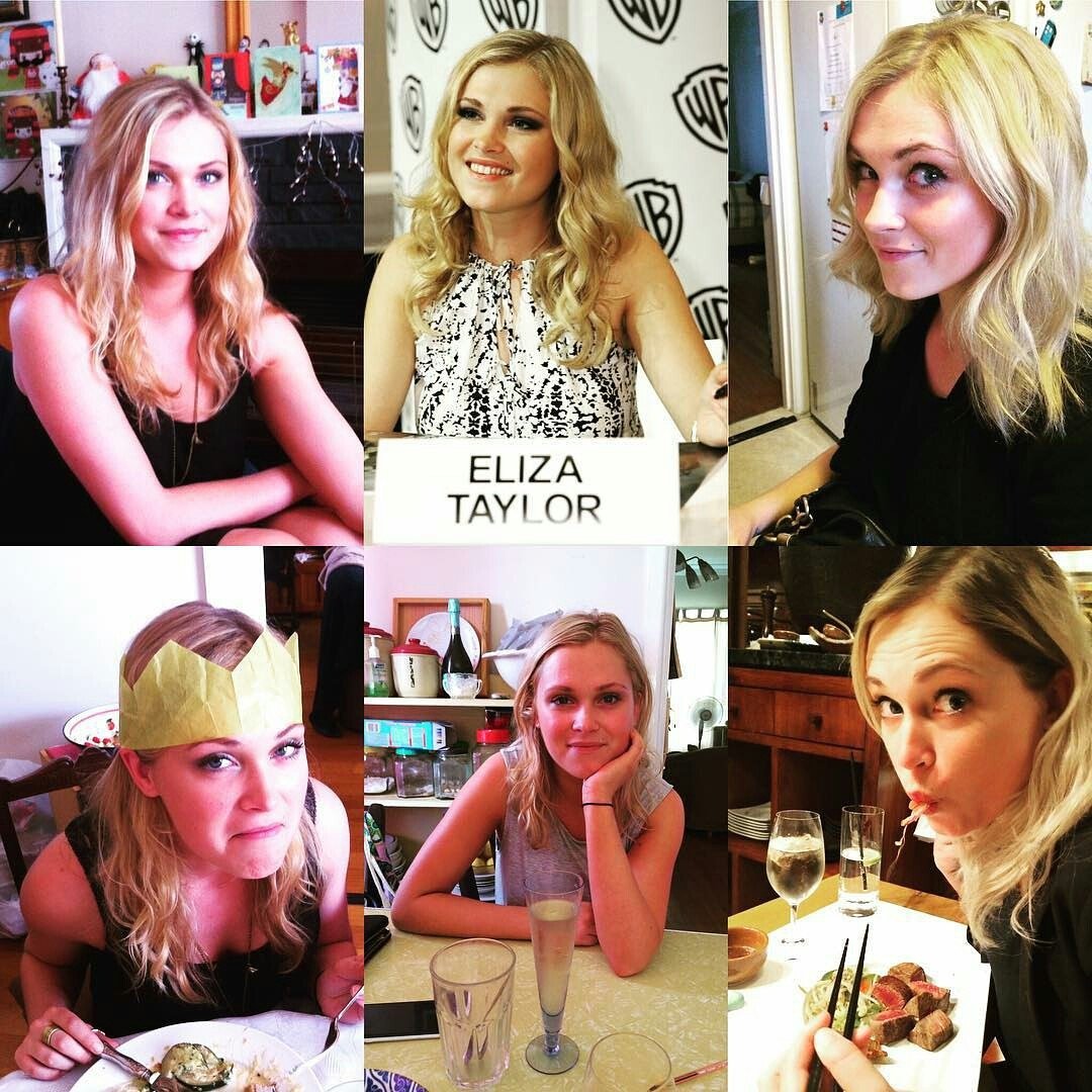 APIZXROXK's tweet photo. Happy birthday princess 😘😘😘 love you💜 #elizataylor #The100 https://t.co/xqJQfLR8CS