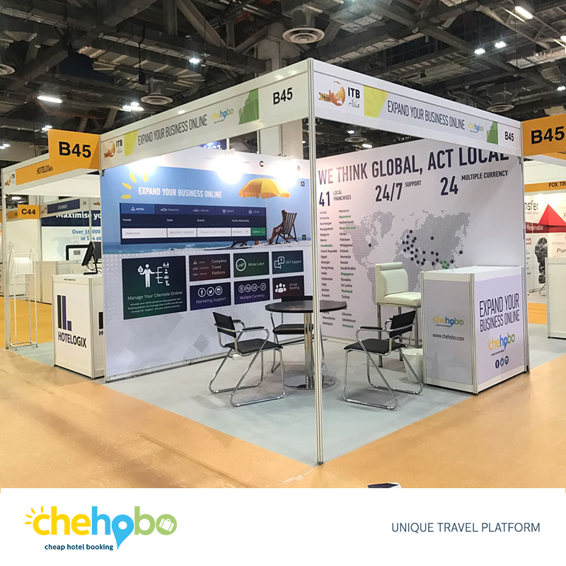 Chehobo's tweet photo. Chehobo is ready for ITB ASIA 2017 Singapore.
We are waiting for you at b45  25-27 October https://t.co/QmDDTwKxa3
